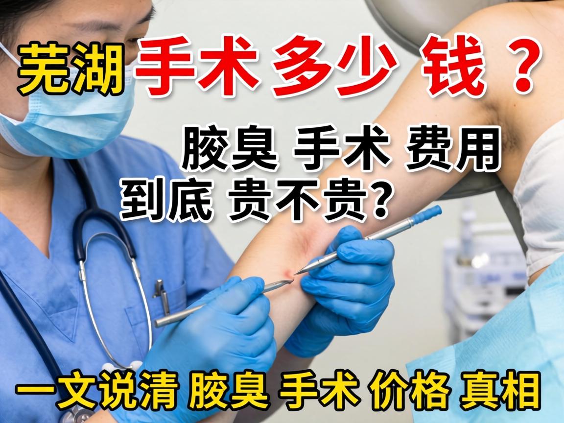 芜湖腋臭手术多少钱?腋臭手术费用到底贵不贵?一文说清腋臭手术价格真相 芜湖腋臭手术多少钱?腋臭手术费用到底贵不贵?一文说清腋臭手术价格真相