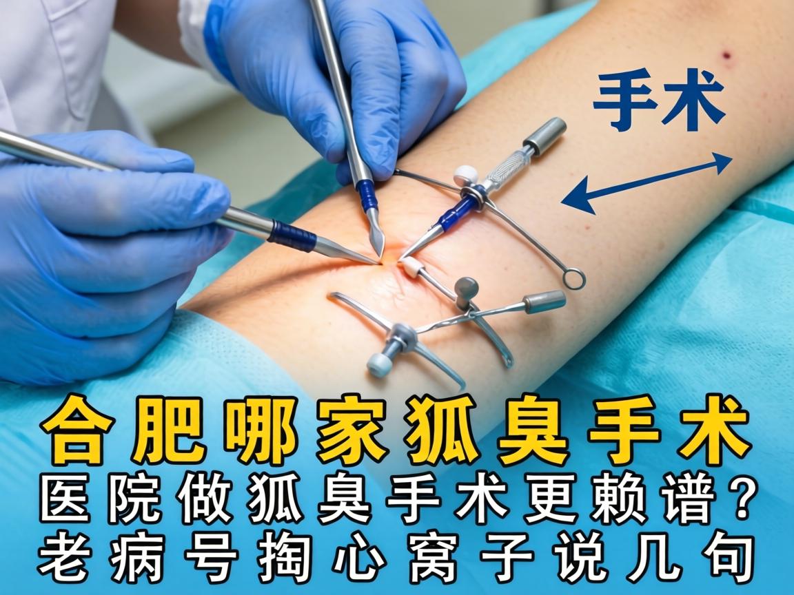 合肥做狐臭手术,合肥哪家医院做狐臭手术更靠谱?老病号掏心窝子说几句 合肥做狐臭手术,合肥哪家医院做狐臭手术更靠谱?老病号掏心窝子说几句