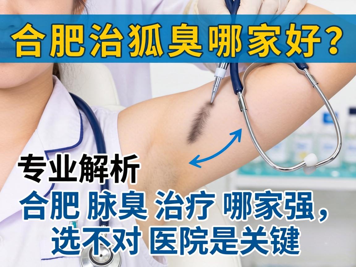 合肥治狐臭哪家好?专业解析合肥腋臭治疗哪家强,选对医院是关键 合肥治狐臭哪家好?专业解析合肥腋臭治疗哪家强,选对医院是关键