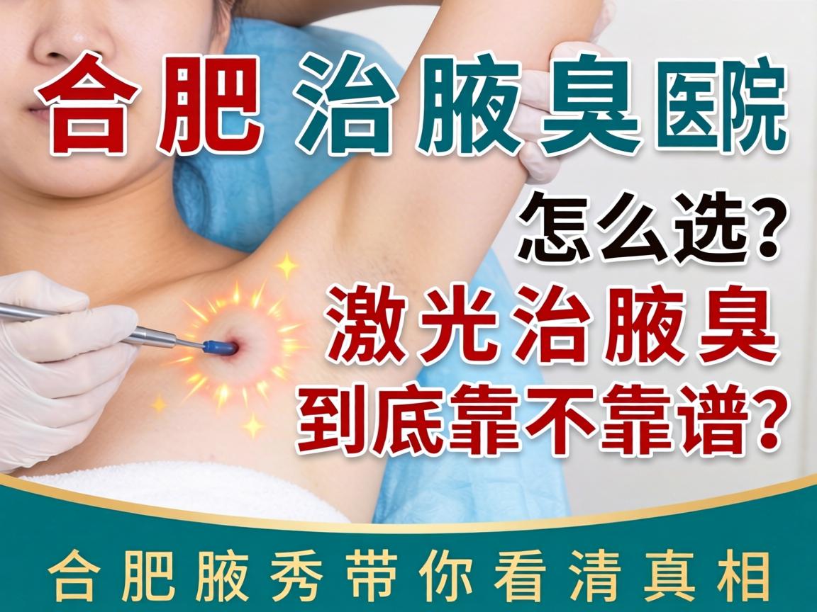 合肥治腋臭医院怎么选?激光治腋臭到底靠不靠谱?合肥腋秀带你看清真相 合肥治腋臭医院怎么选?激光治腋臭到底靠不靠谱?合肥腋秀带你看清真相