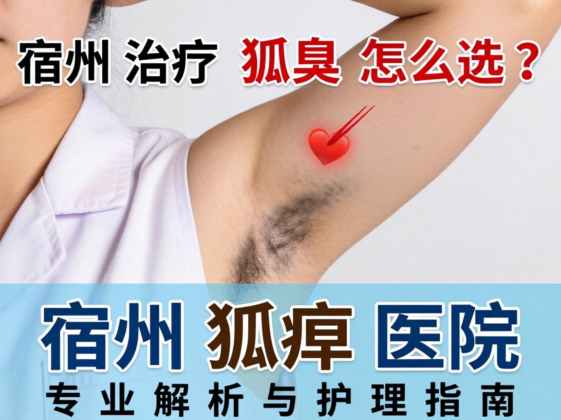 宿州治疗狐臭怎么选?宿州狐臭医院专业解析与护理指南 宿州治疗狐臭怎么选?宿州狐臭医院专业解析与护理指南