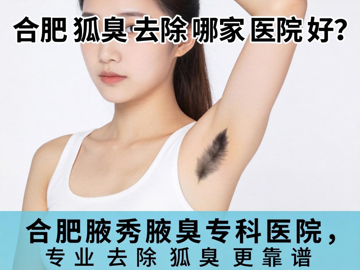 合肥狐臭去除哪家医院好？合肥腋秀腋臭专科医院，专业去除狐臭更靠谱