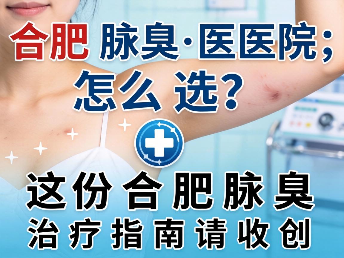 合肥腋臭医院怎么选?这份合肥腋臭治疗指南请收好 合肥腋臭医院怎么选?这份合肥腋臭治疗指南请收好