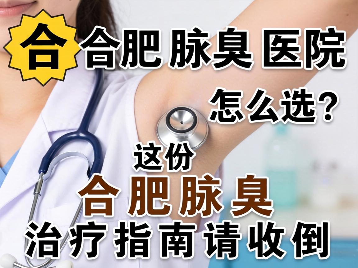 合肥腋臭医院怎么选?这份合肥腋臭治疗指南请收好 合肥腋臭医院怎么选?这份合肥腋臭治疗指南请收好