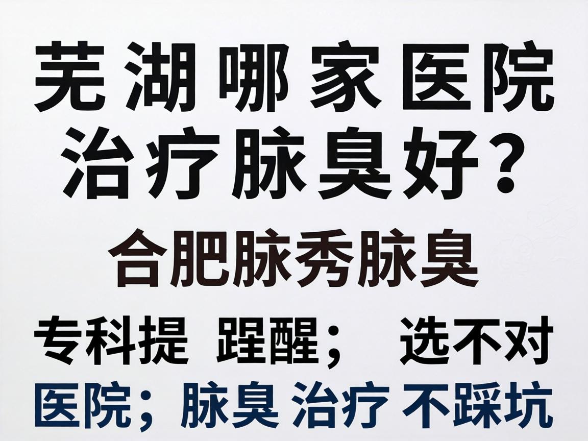 芜湖哪家医院治疗腋臭好?合肥腋秀腋臭专科提醒,选对医院,腋臭治疗不踩坑 芜湖哪家医院治疗腋臭好?合肥腋秀腋臭专科提醒,选对医院,腋臭治疗不踩坑