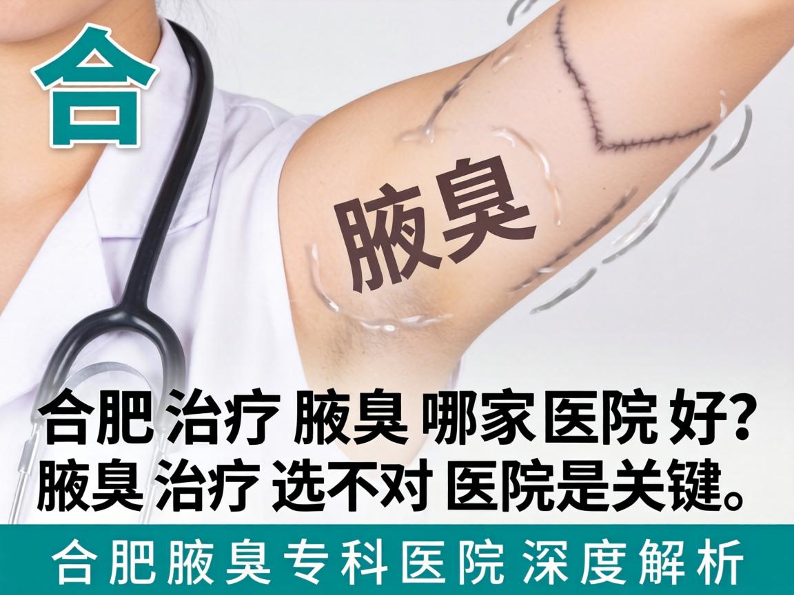 合肥治疗腋臭哪家医院好?腋臭治疗选对医院是关键,合肥腋臭专科医院深度解析 合肥治疗腋臭哪家医院好?腋臭治疗选对医院是关键,合肥腋臭专科医院深度解析