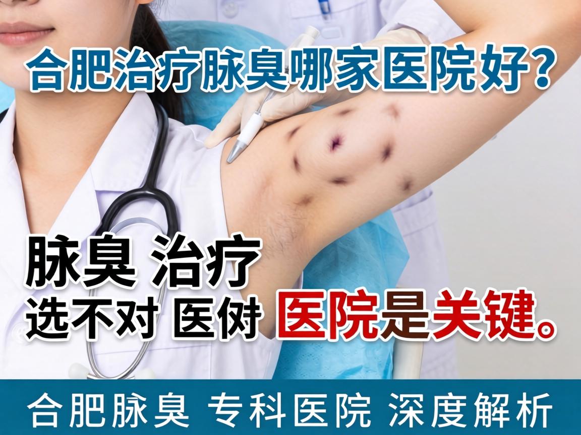 合肥治疗腋臭哪家医院好?腋臭治疗选对医院是关键,合肥腋臭专科医院深度解析 合肥治疗腋臭哪家医院好?腋臭治疗选对医院是关键,合肥腋臭专科医院深度解析
