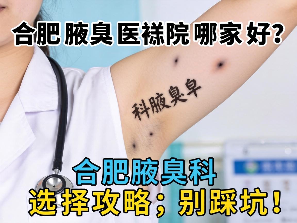 合肥腋臭医院哪家好?合肥腋臭科选择攻略,别踩坑! 合肥腋臭医院哪家好?合肥腋臭科选择攻略,别踩坑!