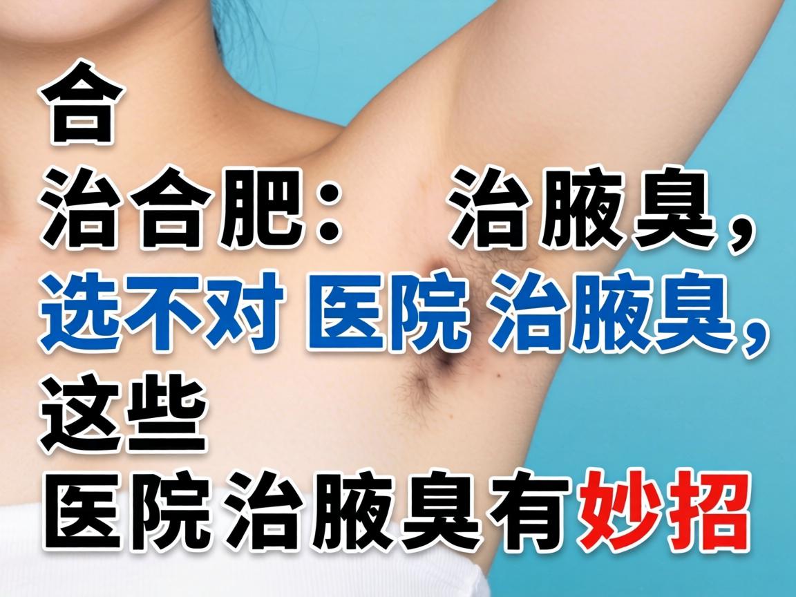 合肥治腋臭,选对医院治腋臭,这些医院治腋臭有妙招 合肥治腋臭,选对医院治腋臭,这些医院治腋臭有妙招