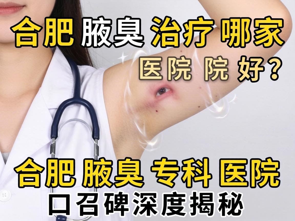 合肥腋臭治疗哪家医院好？合肥腋臭专科医院口碑深度揭秘