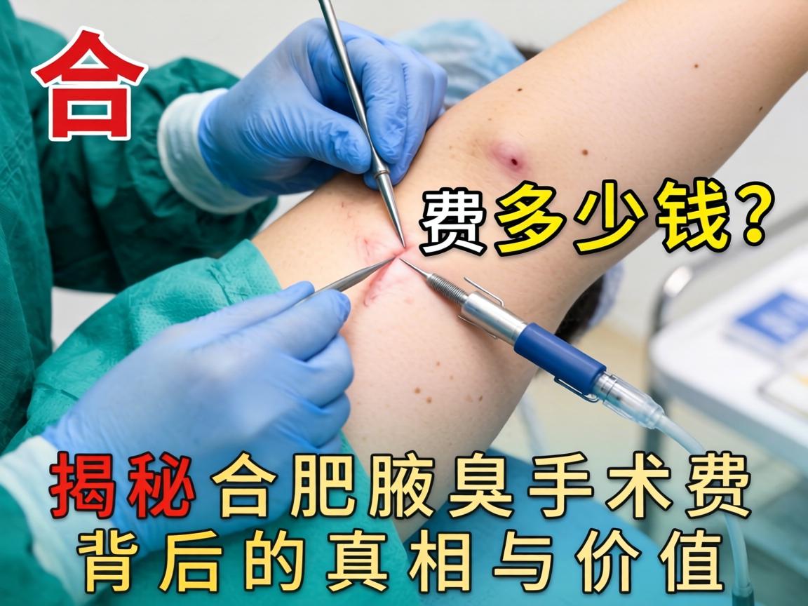 合肥腋臭手术费多少钱？揭秘合肥腋臭手术费背后的真相与价值