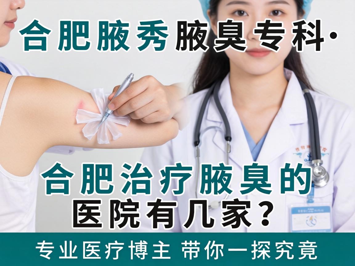 合肥腋秀腋臭专科,合肥治疗腋臭的医院有几家?专业医疗博主带你一探究竟 合肥腋秀腋臭专科,合肥治疗腋臭的医院有几家?专业医疗博主带你一探究竟