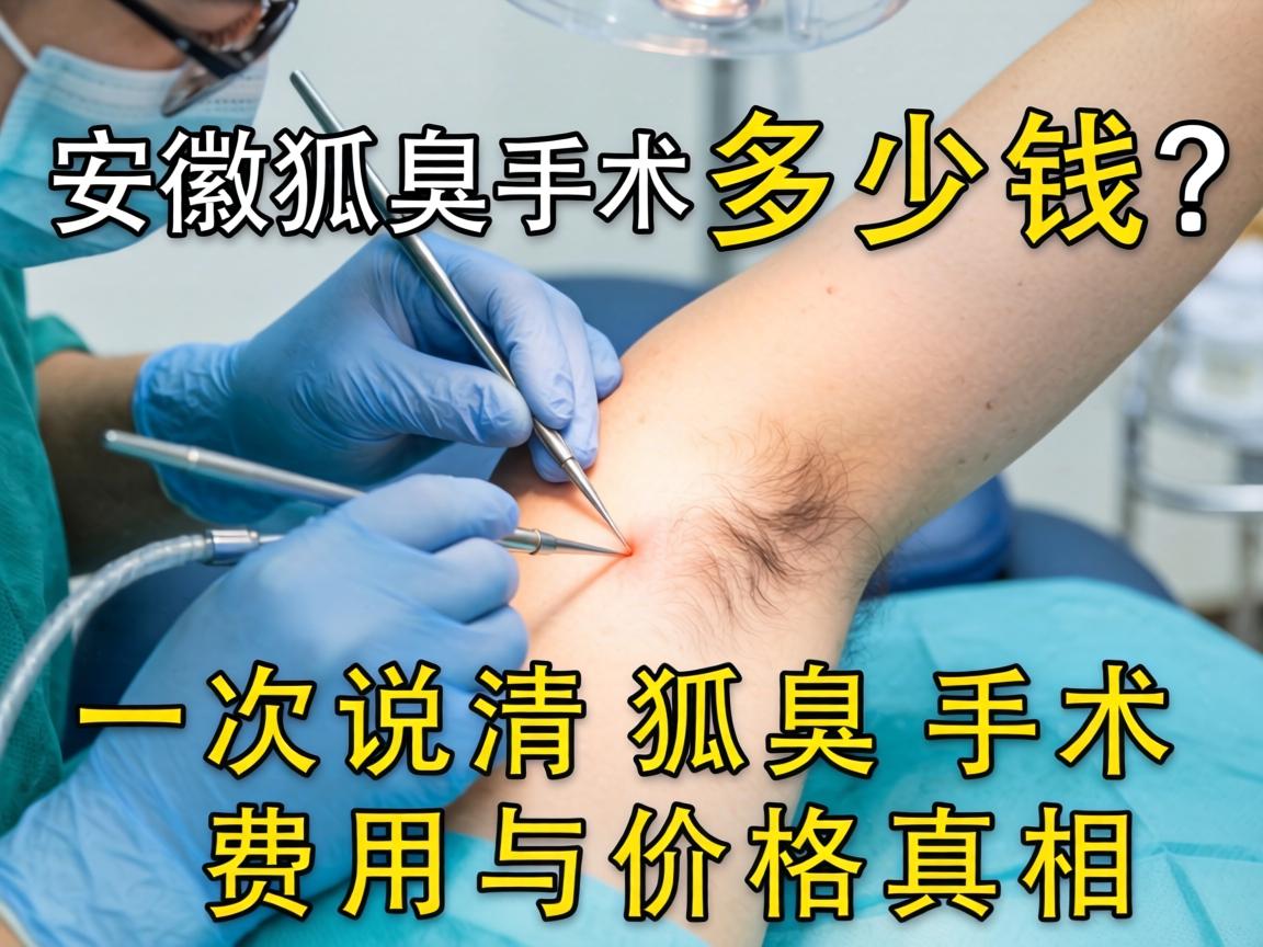 安徽狐臭手术多少钱?一次说清狐臭手术费用与价格真相 安徽狐臭手术多少钱?一次说清狐臭手术费用与价格真相