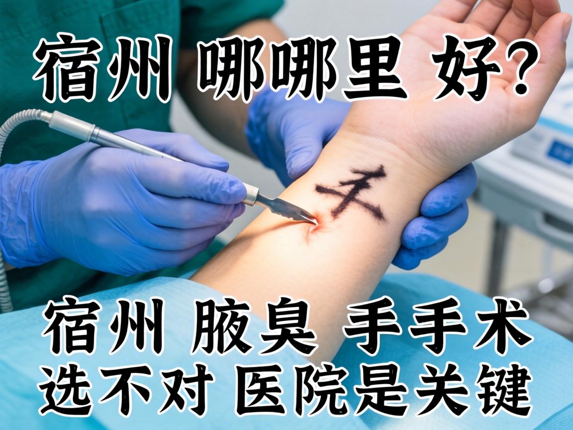 宿州腋臭手术哪里好?宿州腋臭手术选对医院是关键 宿州腋臭手术哪里好?宿州腋臭手术选对医院是关键