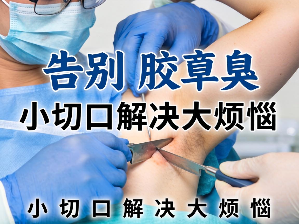 小切口腋臭手术,告别腋臭,小切口解决大烦恼 小切口腋臭手术,告别腋臭,小切口解决大烦恼