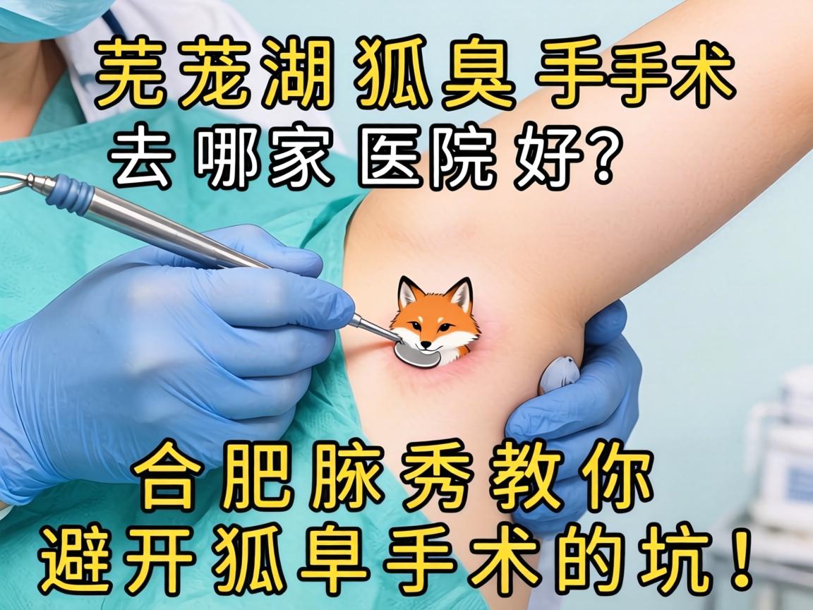 芜湖狐臭手术去哪家医院好?合肥腋秀教你避开狐臭手术的坑! 芜湖狐臭手术去哪家医院好?合肥腋秀教你避开狐臭手术的坑!