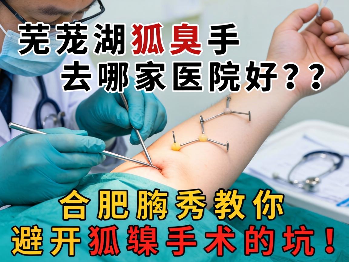 芜湖狐臭手术去哪家医院好?合肥腋秀教你避开狐臭手术的坑! 芜湖狐臭手术去哪家医院好?合肥腋秀教你避开狐臭手术的坑!