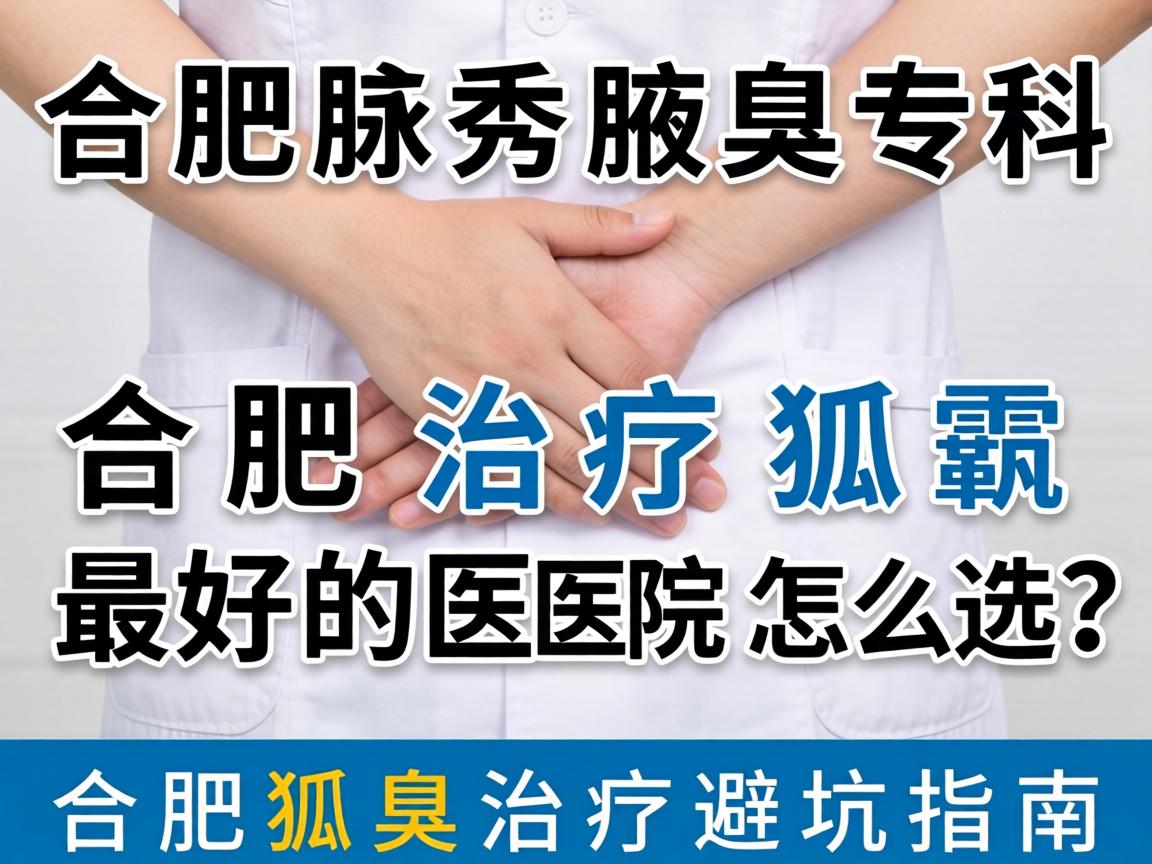 合肥腋秀腋臭专科,合肥治疗狐臭最好的医院怎么选?合肥狐臭治疗避坑指南 合肥腋秀腋臭专科,合肥治疗狐臭最好的医院怎么选?合肥狐臭治疗避坑指南