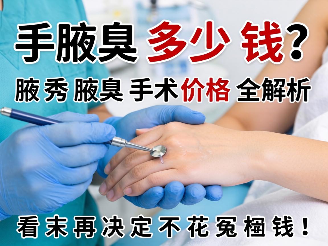 腋臭手术多少钱?腋秀腋臭手术价格全解析,看完再决定不花冤枉钱! 腋臭手术多少钱?腋秀腋臭手术价格全解析,看完再决定不花冤枉钱!