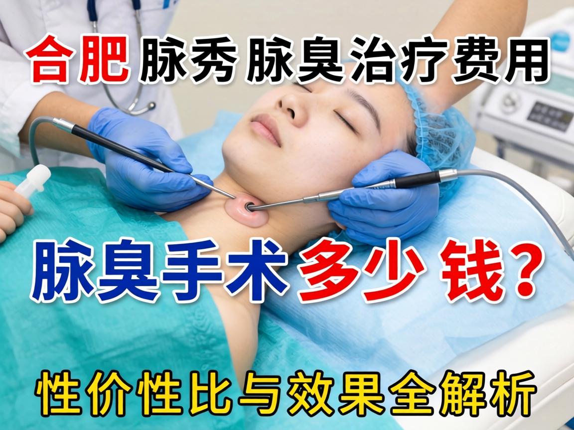 合肥腋秀腋臭治疗费用,腋臭手术多少钱?性价比与效果全解析 合肥腋秀腋臭治疗费用,腋臭手术多少钱?性价比与效果全解析