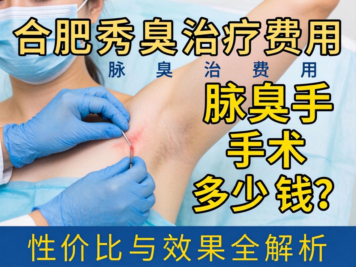 合肥腋秀腋臭治疗费用,腋臭手术多少钱?性价比与效果全解析 合肥腋秀腋臭治疗费用,腋臭手术多少钱?性价比与效果全解析