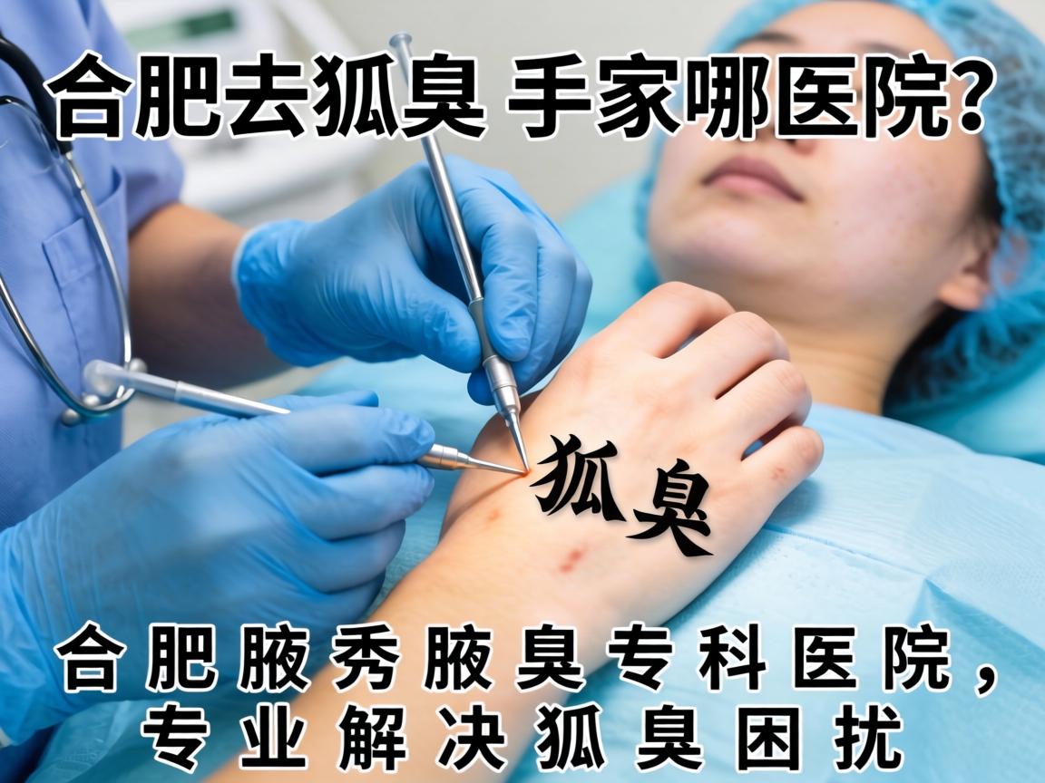 合肥狐臭手术去哪家医院?合肥腋秀腋臭专科医院,专业解决狐臭困扰 合肥狐臭手术去哪家医院?合肥腋秀腋臭专科医院,专业解决狐臭困扰