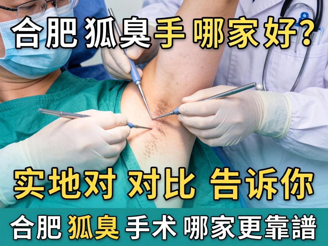 合肥狐臭手术哪家好？实地对比告诉你合肥狐臭手术哪家更靠谱