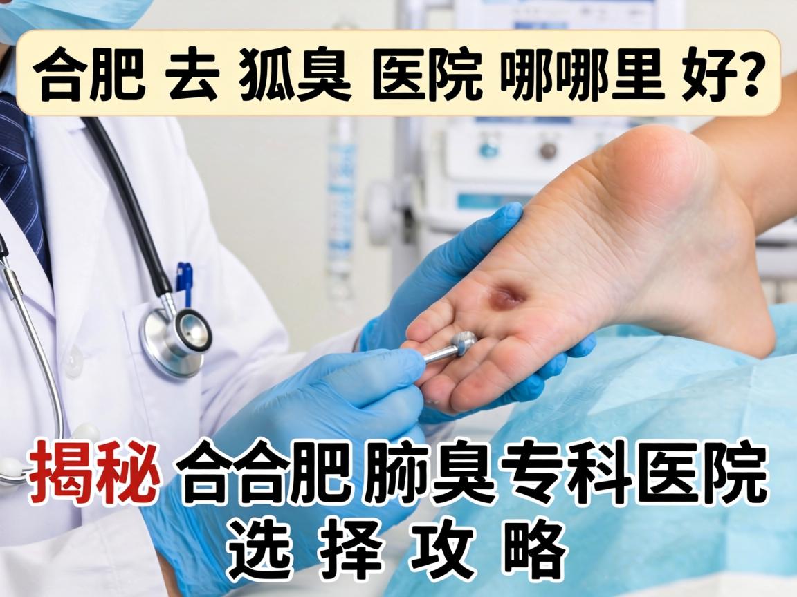 合肥去狐臭医院哪里好？揭秘合肥腋臭专科医院选择攻略