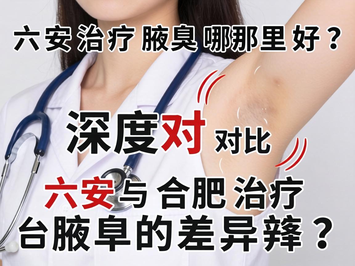 六安治疗腋臭哪里好?深度对比六安与合肥治疗腋臭的差异 六安治疗腋臭哪里好?深度对比六安与合肥治疗腋臭的差异