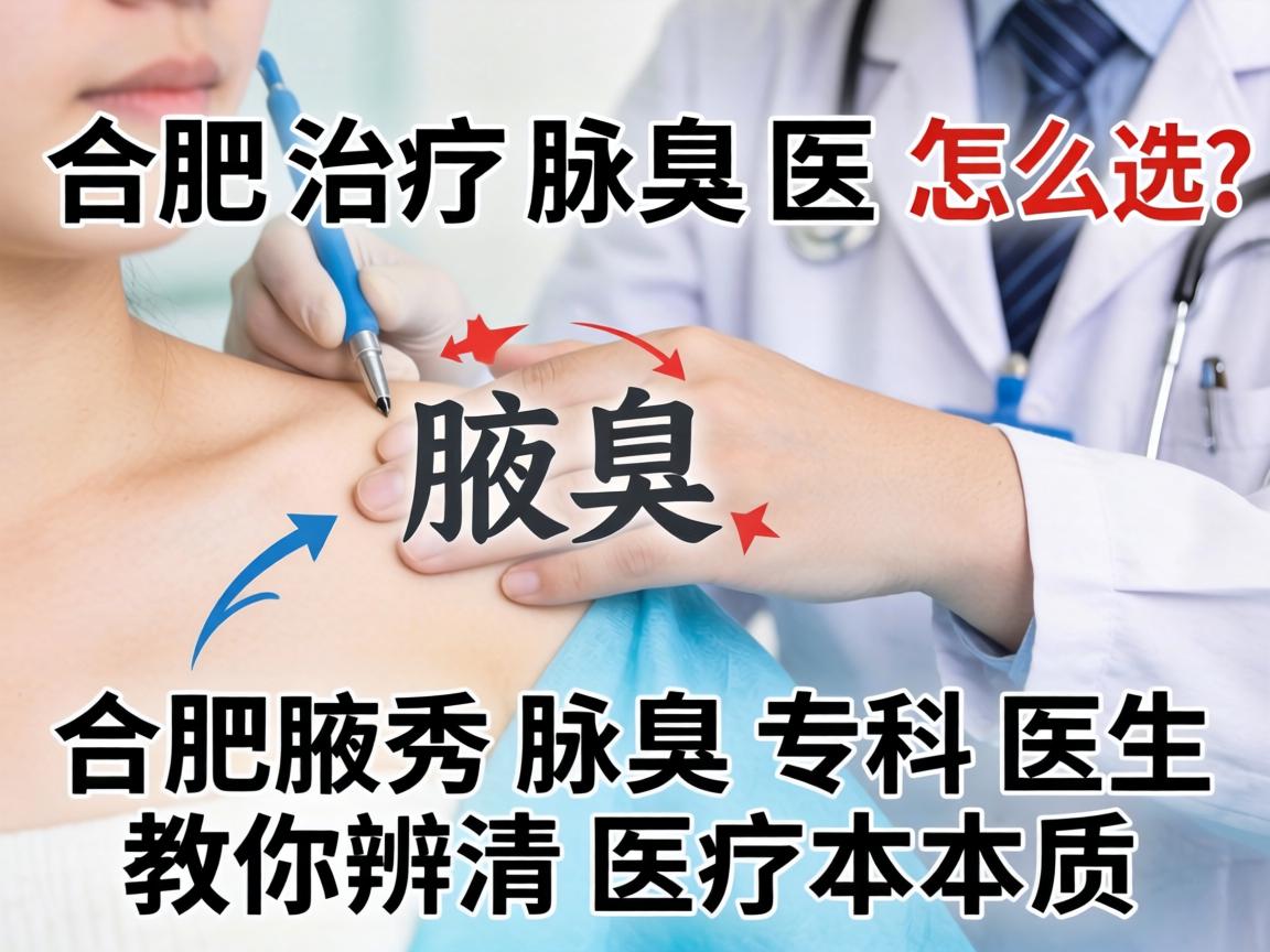 合肥治疗腋臭医院怎么选?合肥腋秀腋臭专科医生教你辨清医疗本质 合肥治疗腋臭医院怎么选?合肥腋秀腋臭专科医生教你辨清医疗本质