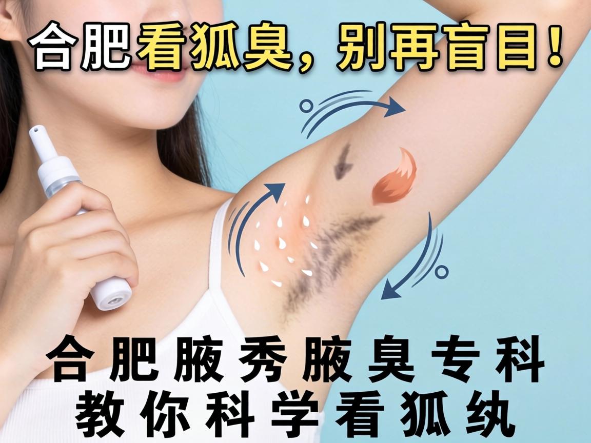 合肥看狐臭,别再盲目!合肥腋秀腋臭专科教你科学看狐臭 合肥看狐臭,别再盲目!合肥腋秀腋臭专科教你科学看狐臭