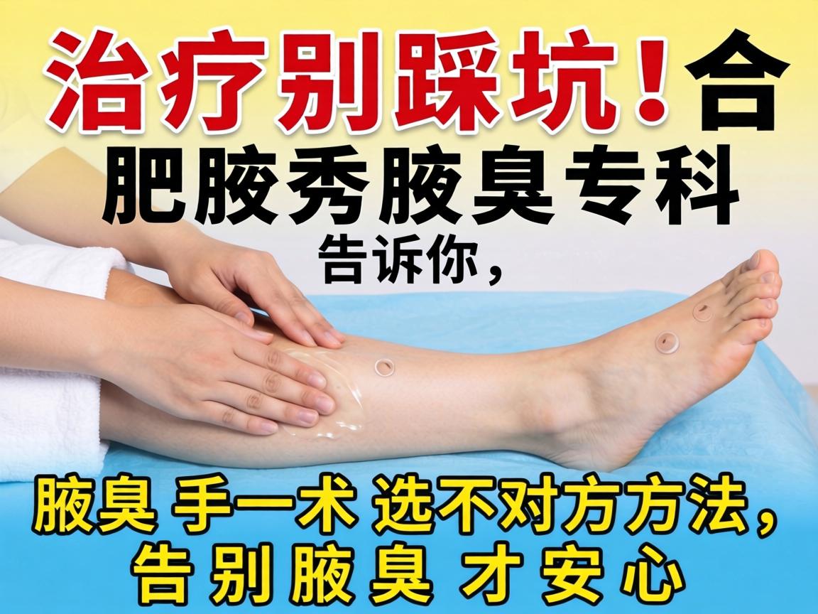 腋臭治疗别踩坑!合肥腋秀腋臭专科告诉你,腋臭手术选对方法,告别腋臭才安心 腋臭治疗别踩坑!合肥腋秀腋臭专科告诉你,腋臭手术选对方法,告别腋臭才安心