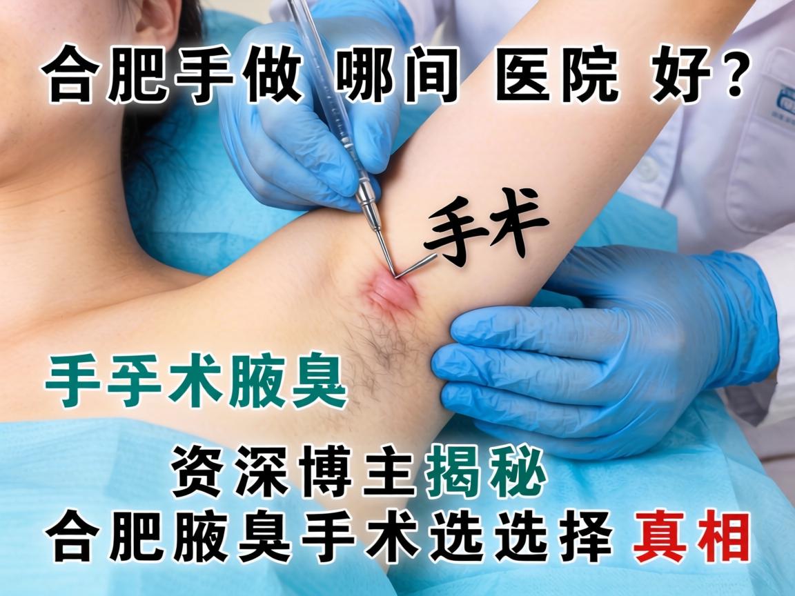 合肥做腋臭手术哪间医院好?资深博主揭秘合肥腋臭手术选择真相 合肥做腋臭手术哪间医院好?资深博主揭秘合肥腋臭手术选择真相