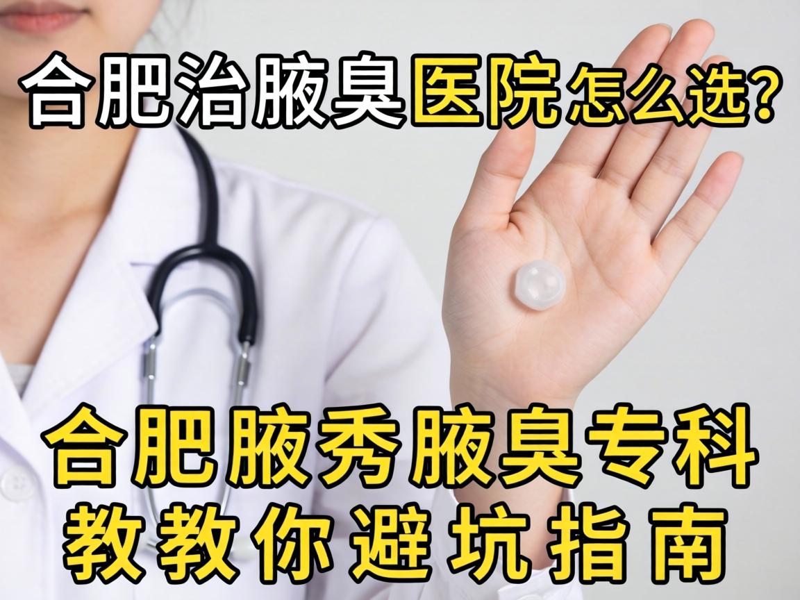 合肥治腋臭医院怎么选?合肥腋秀腋臭专科教你避坑指南 合肥治腋臭医院怎么选?合肥腋秀腋臭专科教你避坑指南