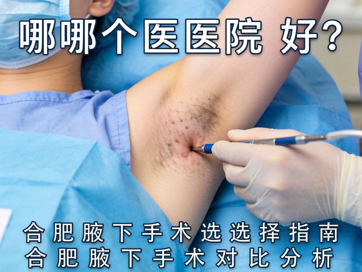 合肥腋下手术哪个医院好?合肥腋下手术选择指南,合肥腋下手术对比分析 合肥腋下手术哪个医院好?合肥腋下手术选择指南,合肥腋下手术对比分析