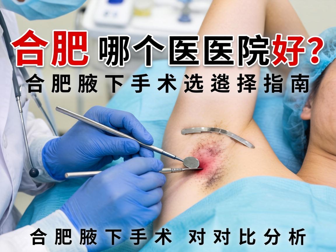 合肥腋下手术哪个医院好?合肥腋下手术选择指南,合肥腋下手术对比分析 合肥腋下手术哪个医院好?合肥腋下手术选择指南,合肥腋下手术对比分析