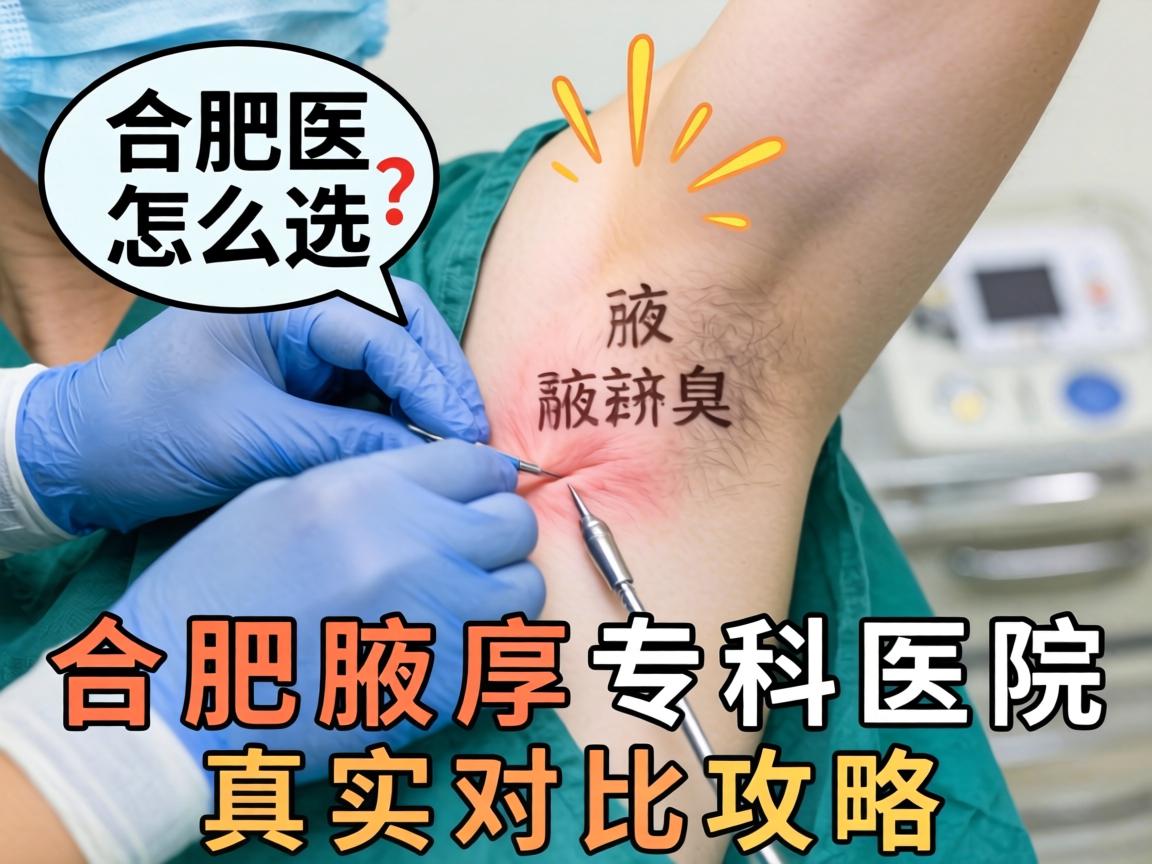 合肥腋臭手术医院怎么选?合肥腋臭专科医院真实对比攻略 合肥腋臭手术医院怎么选?合肥腋臭专科医院真实对比攻略