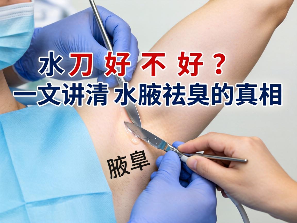 腋臭手术水刀好不好？一文讲清水刀祛臭的真相