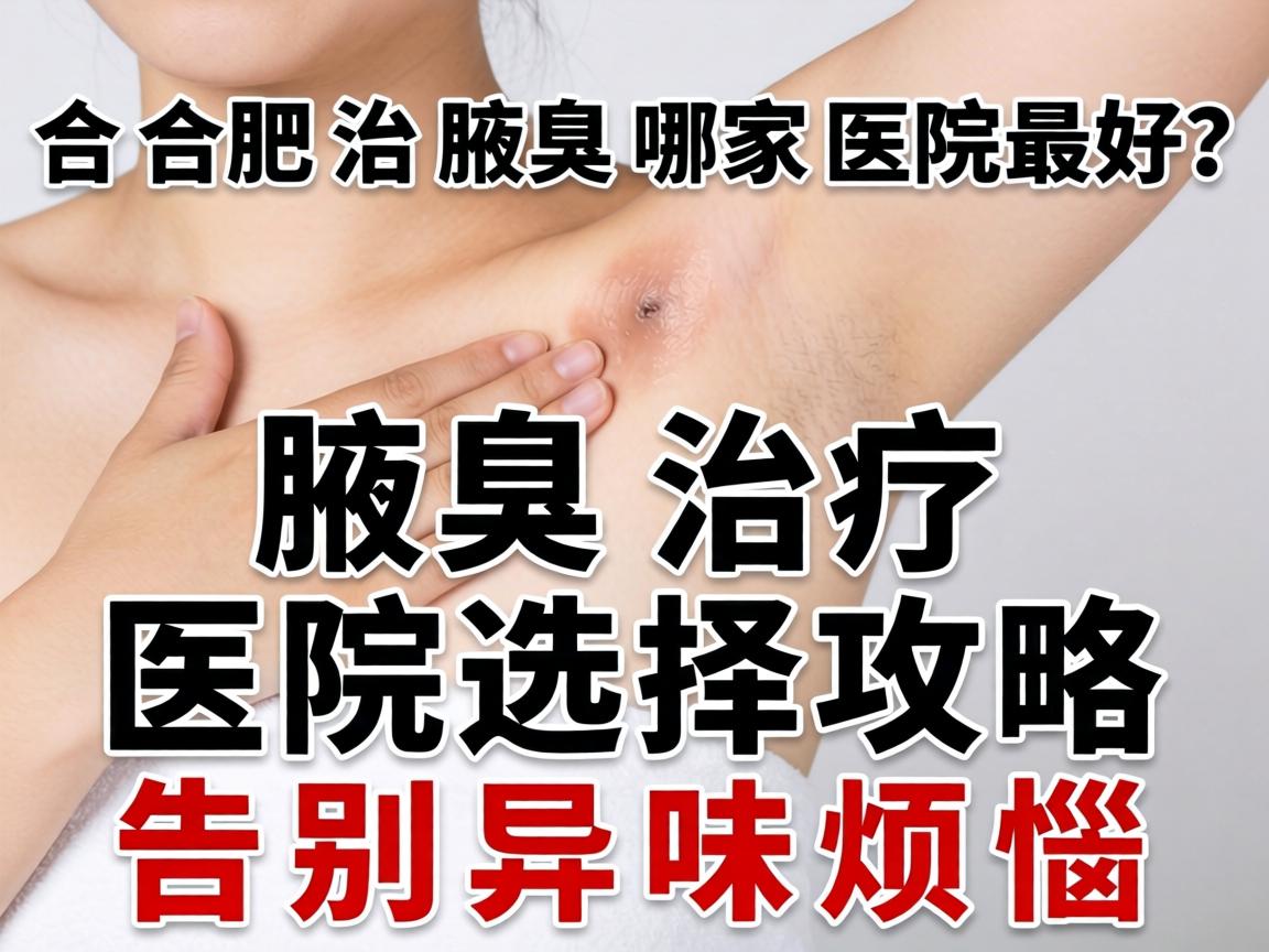 合肥治腋臭哪家医院最好?腋臭治疗医院选择攻略,告别异味烦恼 合肥治腋臭哪家医院最好?腋臭治疗医院选择攻略,告别异味烦恼