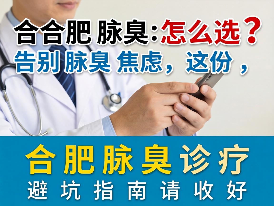 合肥腋臭医院怎么选?告别腋臭焦虑,这份合肥腋臭诊疗避坑指南请收好 合肥腋臭医院怎么选?告别腋臭焦虑,这份合肥腋臭诊疗避坑指南请收好
