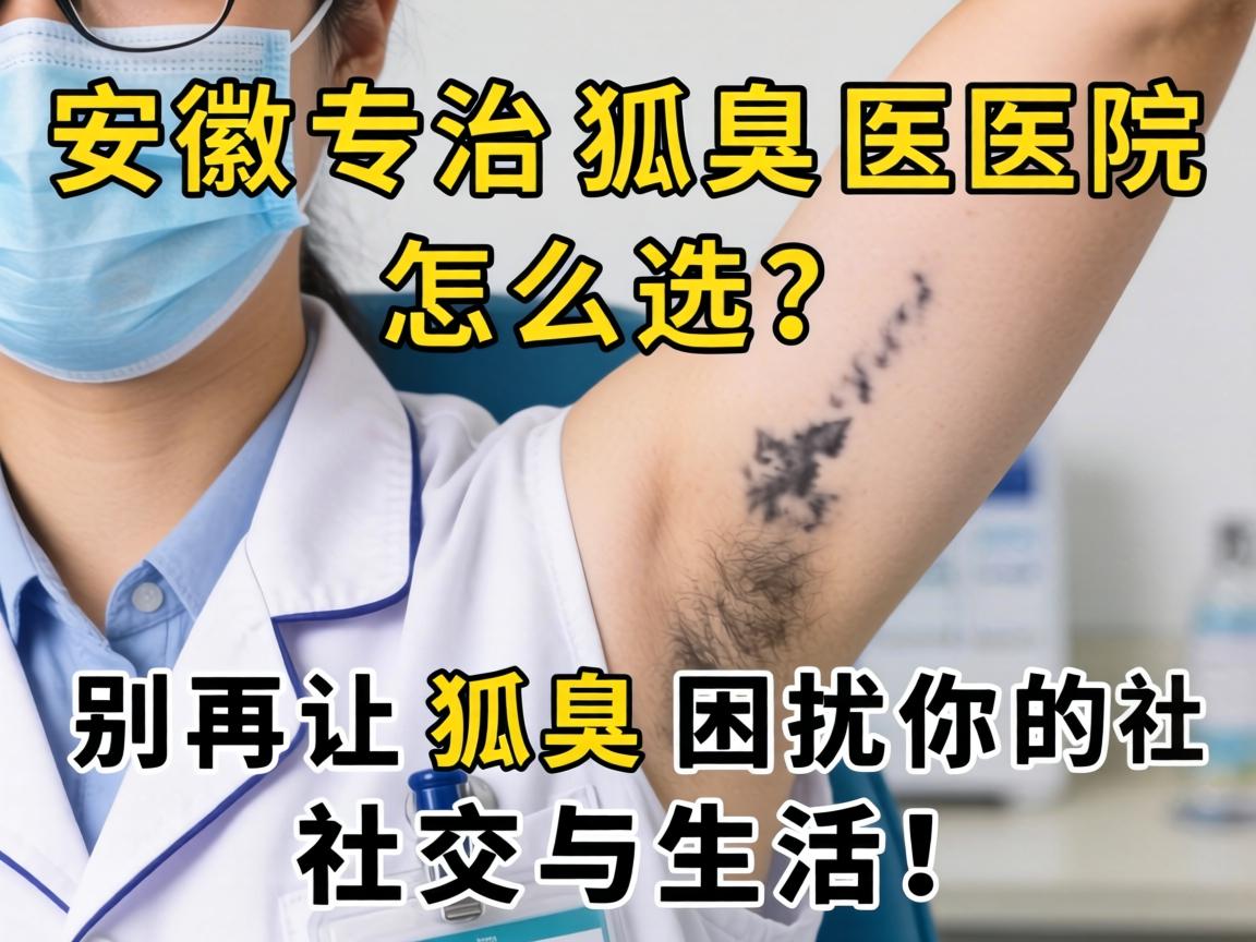 安徽专治狐臭医院怎么选?别再让狐臭困扰你的社交与生活! 安徽专治狐臭医院怎么选?别再让狐臭困扰你的社交与生活!