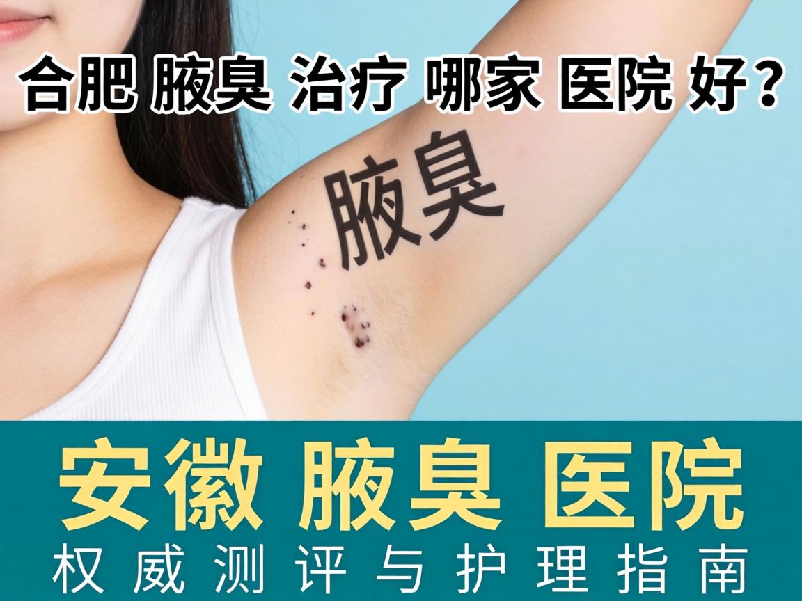合肥腋臭治疗哪家医院好?安徽腋臭医院权威测评与护理指南 合肥腋臭治疗哪家医院好?安徽腋臭医院权威测评与护理指南