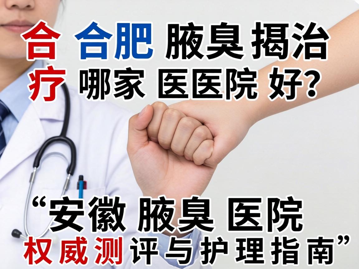 合肥腋臭治疗哪家医院好?安徽腋臭医院权威测评与护理指南 合肥腋臭治疗哪家医院好?安徽腋臭医院权威测评与护理指南