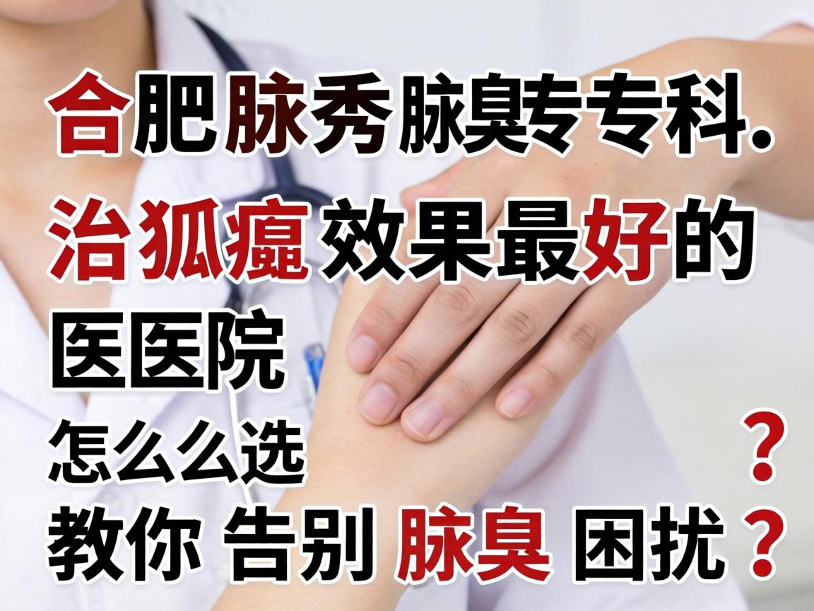 合肥腋秀腋臭专科,治狐臭效果最好的医院怎么选?教你告别腋臭困扰 合肥腋秀腋臭专科,治狐臭效果最好的医院怎么选?教你告别腋臭困扰