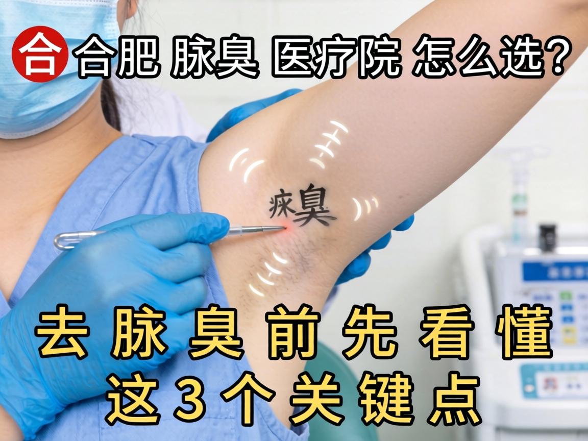 合肥腋臭医院怎么选?去腋臭前先看懂这3个关键点 合肥腋臭医院怎么选?去腋臭前先看懂这3个关键点