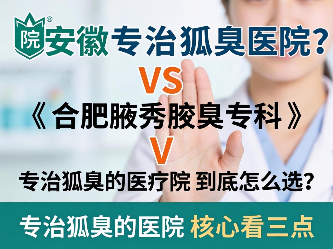安徽专治狐臭的医院VS合肥腋秀腋臭专科,专治狐臭的医院到底怎么选?专治狐臭的医院核心看三点 安徽专治狐臭的医院VS合肥腋秀腋臭专科,专治狐臭的医院到底怎么选?专治狐臭的医院核心看三点