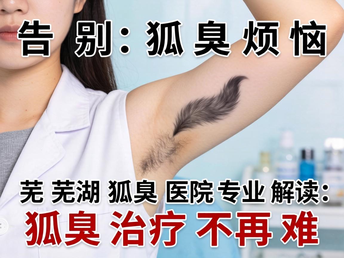 告别狐臭烦恼，芜湖狐臭医院专业解读，狐臭治疗不再难
