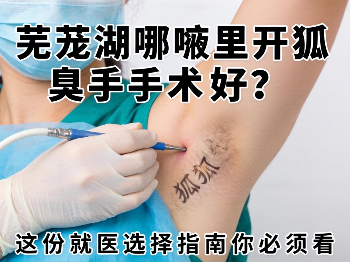 芜湖哪里开狐臭手术好?这份就医选择指南你必须看 芜湖哪里开狐臭手术好?这份就医选择指南你必须看