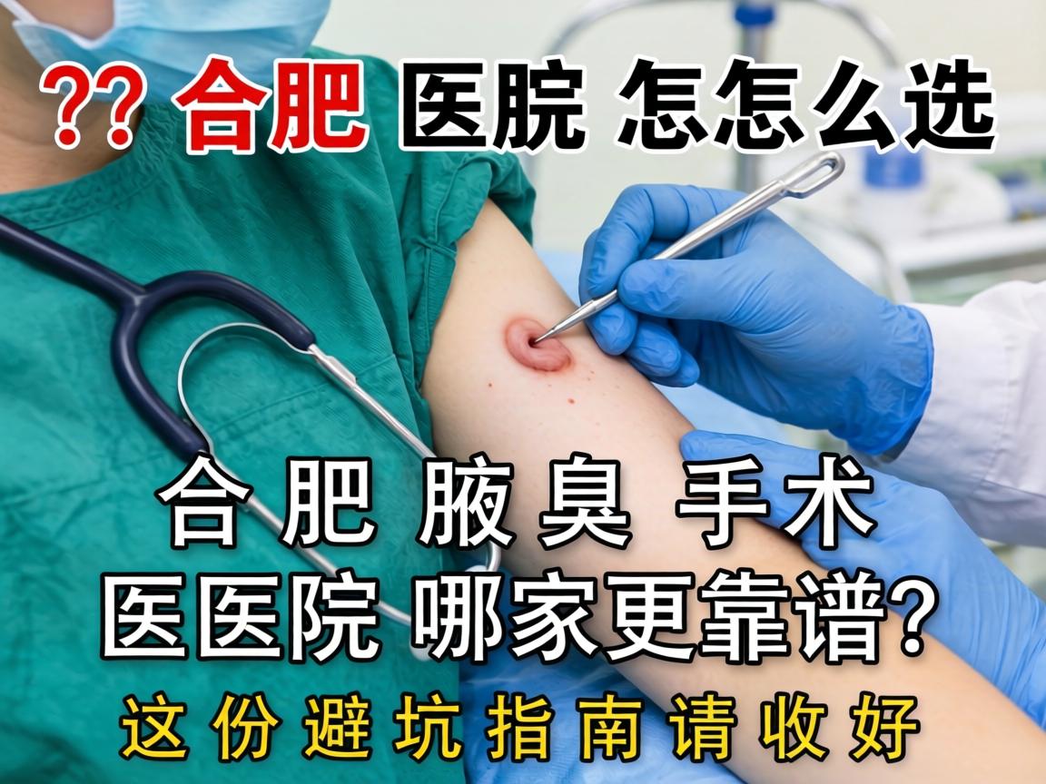 合肥腋臭手术医院怎么选?合肥腋臭手术医院哪家更靠谱?这份避坑指南请收好 合肥腋臭手术医院怎么选?合肥腋臭手术医院哪家更靠谱?这份避坑指南请收好