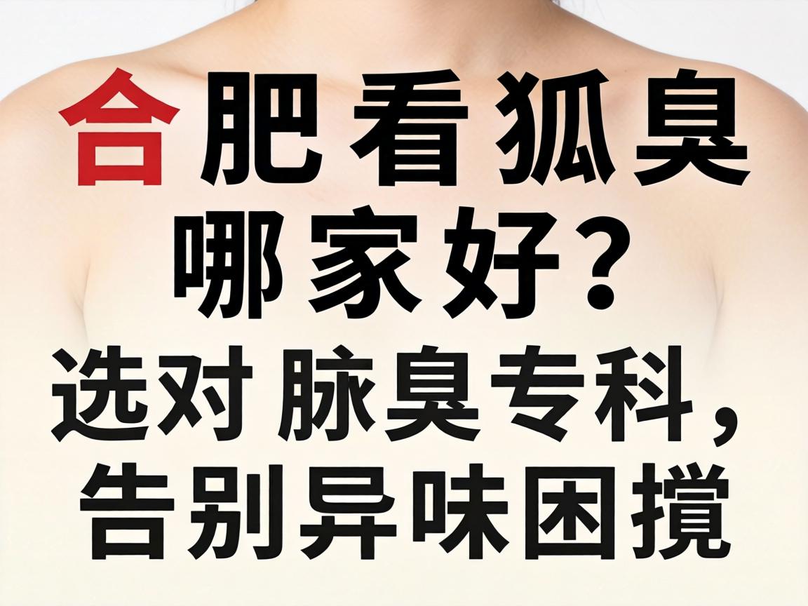 合肥看狐臭哪家好?选对腋臭专科,告别异味困扰 合肥看狐臭哪家好?选对腋臭专科,告别异味困扰